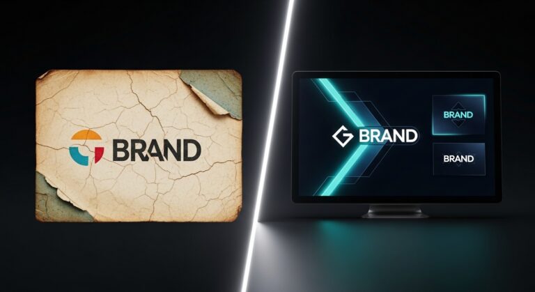 Marca fraca custa caro como mensurar o prejuizo invisivel de uma identidade visual desatualizada